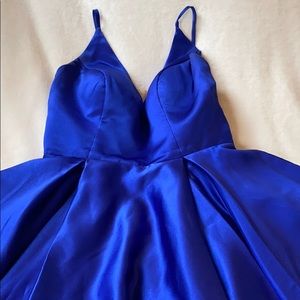 Royal blue Semi/Prom dress